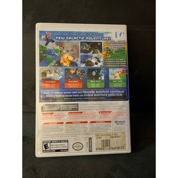 Super Mario Galaxy 2 (Nintendo Wii, 2010) *Tested & Complete* CIB - Picture 3 of 4